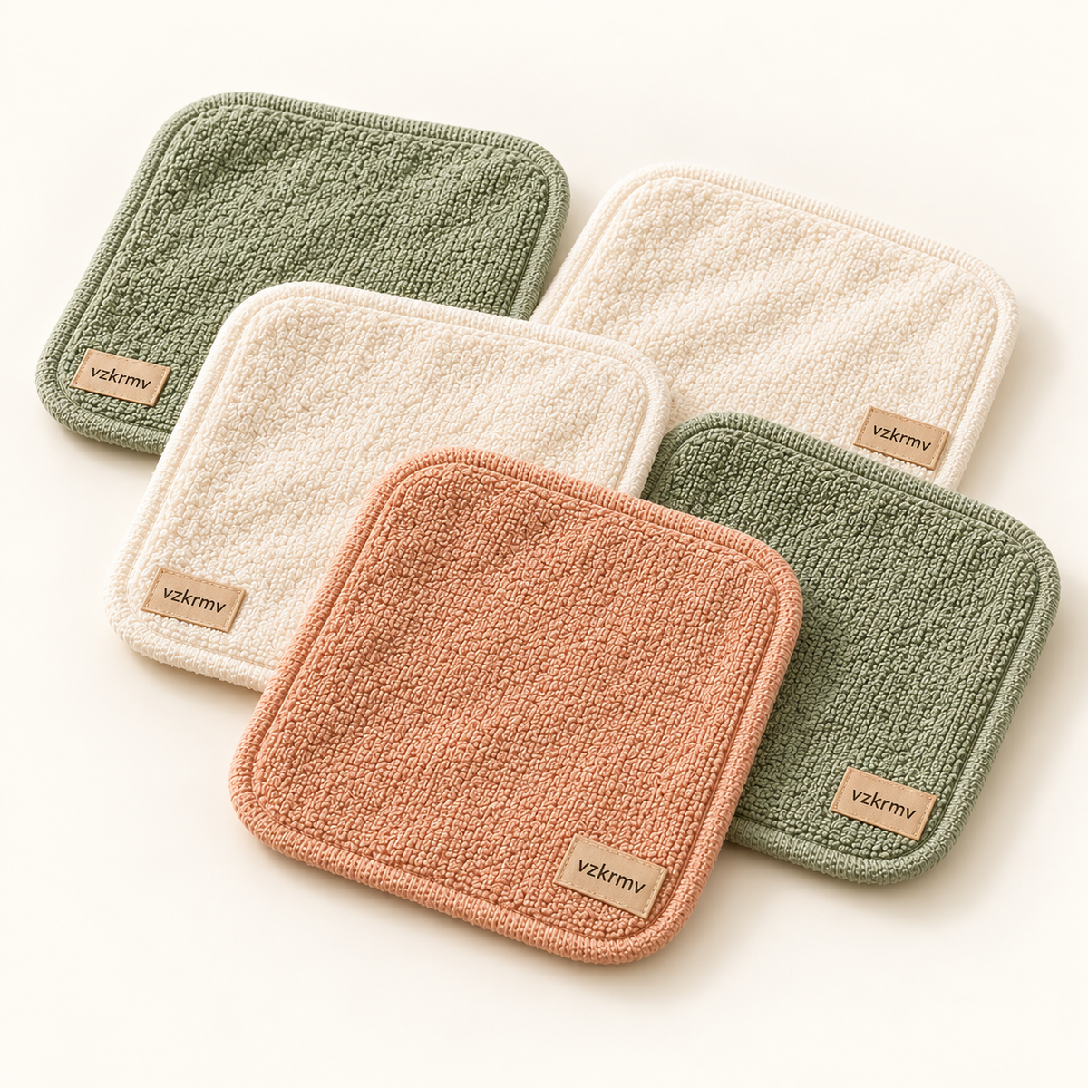 Little Leaf Washcloth Set — studio