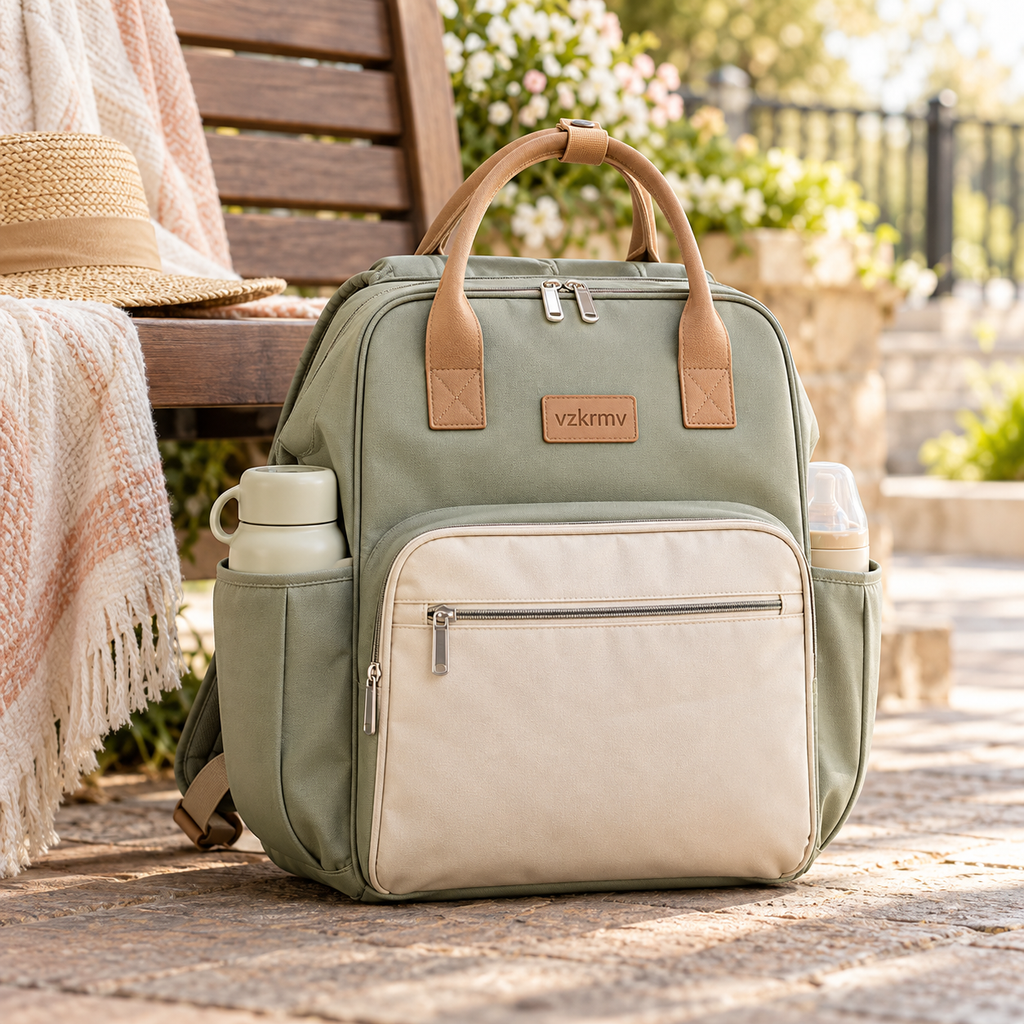 Willow Everyday Diaper Backpack — lifestyle