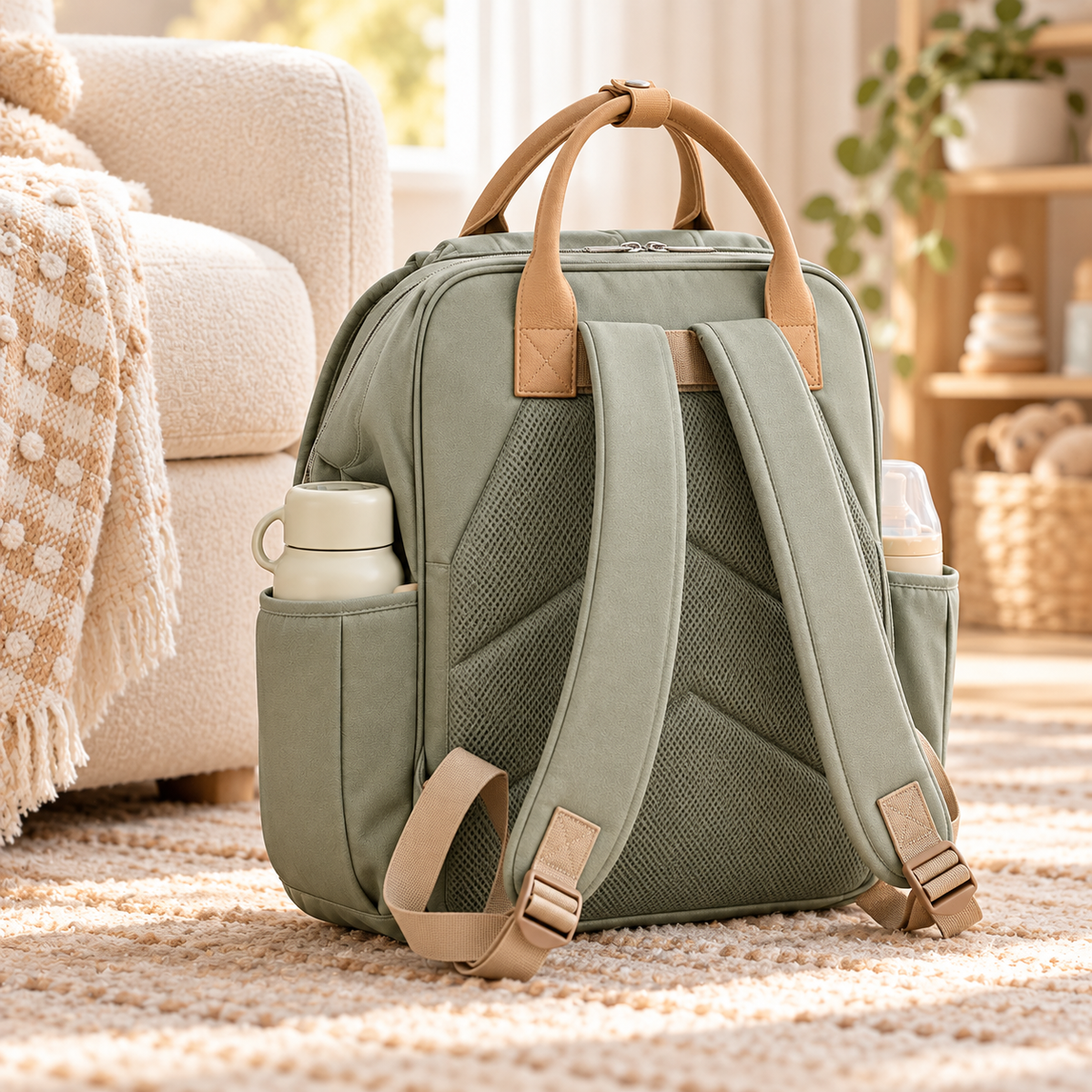 Willow Everyday Diaper Backpack — alternate view