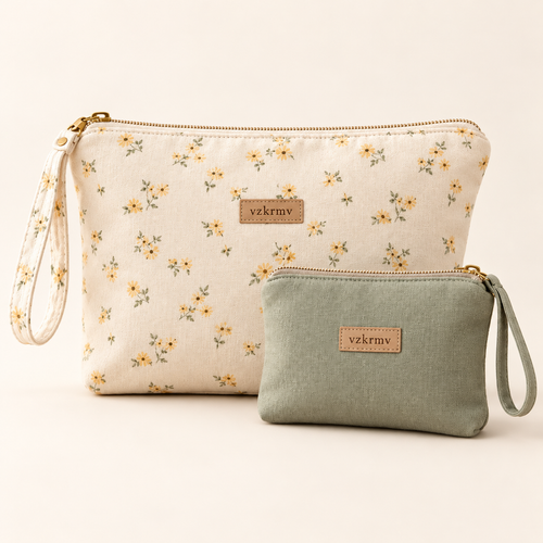 Daisy Wet & Dry Pouch Duo — studio