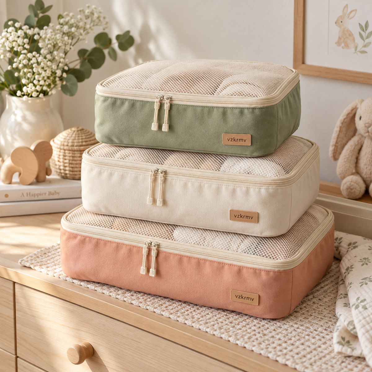 Meadow Travel Packing Cubes — lifestyle