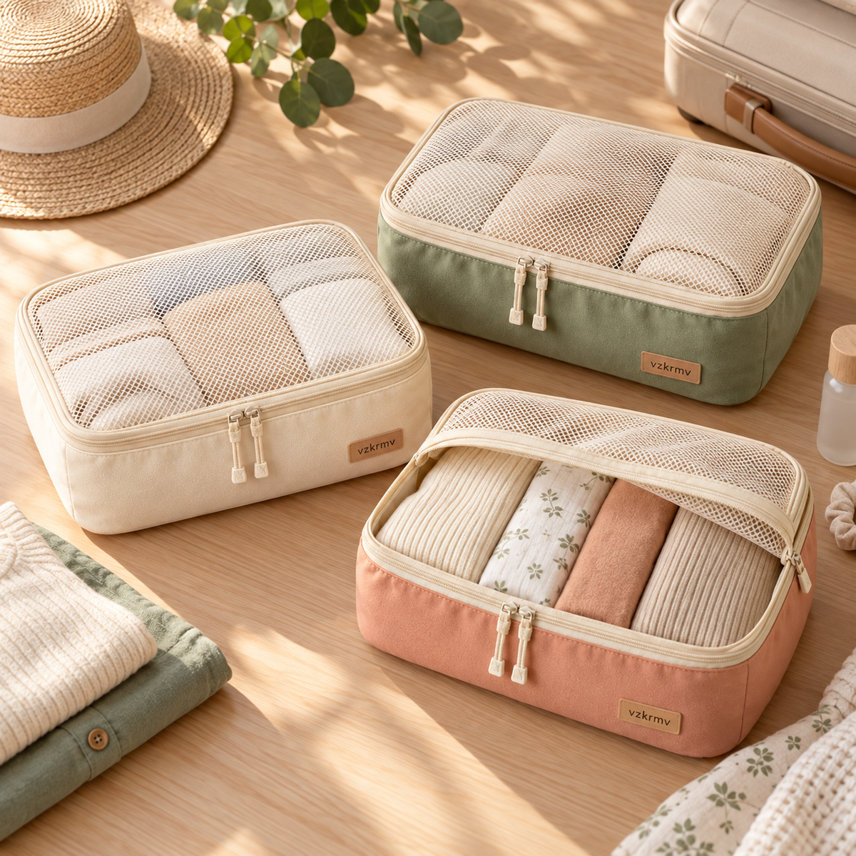 Meadow Travel Packing Cubes — alternate view