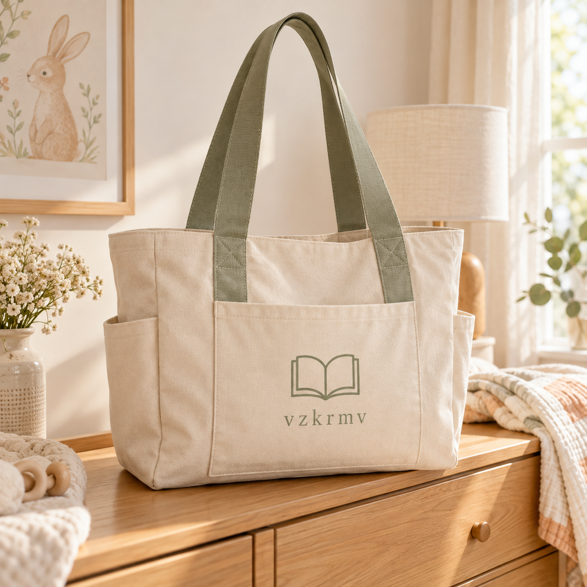 Storytime Parent Tote — lifestyle