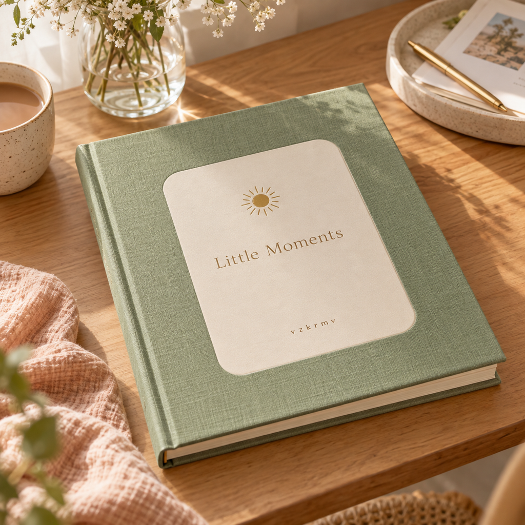 Little Moments Memory Book — lifestyle